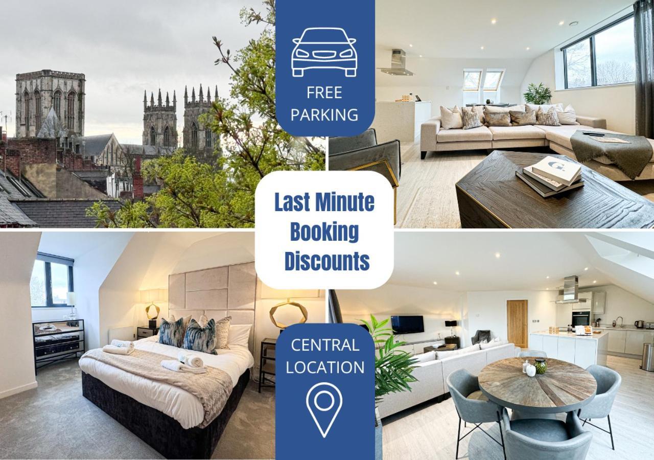 Free Parking - Central - Penthouse York Zewnętrze zdjęcie